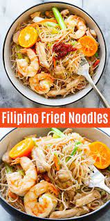 Pancit Filipino Fried Rice Noodles Fried Rice Noodles Pancit Recipe Rice Noodles