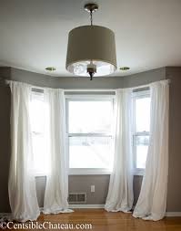 Pick a finish that is the same as the curtain rods you will be hanging. Bay Window Curtain Hooks Off 61 Medpharmres Com