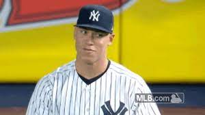 New Trending Gif On Giphy Aaron Judge New York Yankees Judge