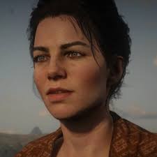 Does anyone else think that, Abigail is really beautiful? She's got kinda  weird eyes but in a unique really pretty way to me. John is a lucky man. :  r/reddeadredemption2