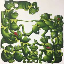 Find canvas prints designs printed with care on top quality garments. Sebastian Chaumeton S Nostalgic Paintings Merge Art History With The Muppets To Poke Fun At Modern Culture Creative Boom