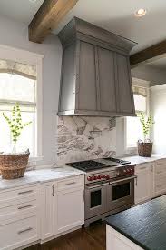 Gray And White Marble Slab Backsplash Kitchen Concepts Kitchen Stove Kitchen Marble