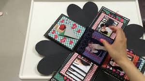 12×12 inch solid colored cardstock (one for each layer) 12×12 or 8.5×11 inch printed cardstock (for the lid) adhesive. 20 Exploding Box Of Birthday Card Candacefaber