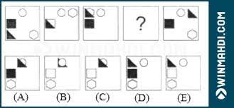 Baris 2 juga saling dicerminkan menghasilkan bangun pada pilihan jawaban c. Soal Dan Pembahasan Tes Figural Jawabanku Id