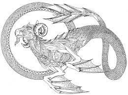 This is the ultimate coloring book for any capricorn looking to color images that truly. Art Therapy Coloring Page Astrology Capricorn 10