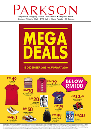 The malaysian mega sale carnival is an umbrella event held to promote malaysia as a premier shopping destination within the south east asian region and is used by many participating outlets to entice customers with various discounts and bargains. Parkson Malaysia