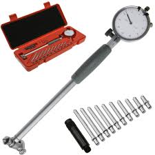 In this particular example we are measuring a che. 2 6 Precision Cylinder Hole Dial Bore Gage Set