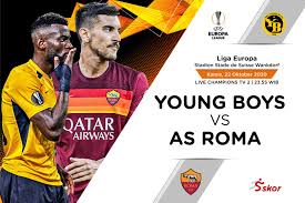 Young couple with friends in cafe. Prediksi Liga Europa Bsc Young Boys Vs As Roma