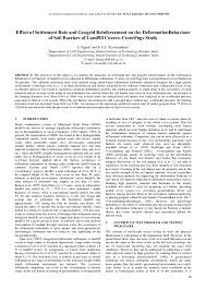 Pdf Effect Of Settlement Rate And Geogrid Reinforcement On