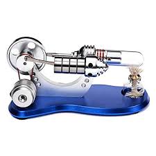 Motech Stirling Motor Model Stirling Engine Mechanical Model Ornament Scientific Educational Toy With Electrici Stirling Engine Mechanical Model Early Learning