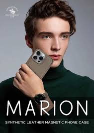 iPhone 16 Pro Santa Barbara Polo Racquet Club MARION Series Leather Fo