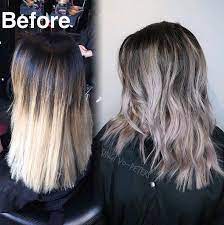 Color Melting Is The New Technique That Will Make Any Dye Job Look Natural Color Melting Hair Blonde Hair With Roots Dark Roots Blonde Hair Balayage