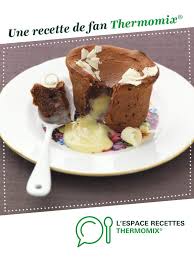 Petits Coulants Au Coeur Blanc Recette Thermomix Recette Recette Moelleux Au Chocolat