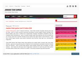 Selamat datang di tebak gambar solusi halaman web. Jawaban Tebak Gambar Level 11 By Yant Bastiant Issuu