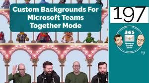 We've built a massive repository of free microsoft teams backgrounds and explain how to change your microsoft teams background. Custom Backgrounds For Microsoft Teams Together Mode By Daniel Glenn Regarding 365