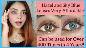 Hazel & Blue Contact Lenses