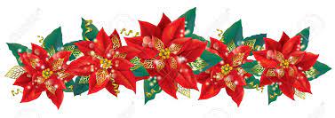 Use our garland to brighten your doorway and welcome guests during the holidays! Christmas Garland Of Poinsettia Contains Transparent Objects Eps10 Royalty Free Cliparts Vectors And Stock Illustration Image 23111148