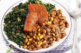 How to prepare beans and plantain porridge. Stir Fried Green Veggies With Beans And Corn Porridge Adalu Nigerian Food Tv