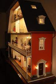 mdf bausatz villa tara puppenhauser selber bauen holz puppenhaus bauen