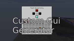 Maybe you would like to learn more about one of these? Custom Gui Generator For Minecraft Resource Packs Youtube