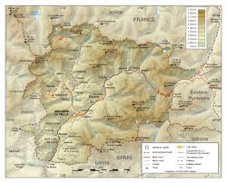 0 andorra parishes andorra la vella. Large Detailed Physical Map Of Andorra Andorra Europe Mapsland Maps Of The World