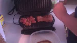 Maybe you would like to learn more about one of these? George Foreman Grilling Chicken Thighs Or Wings Alongwithme Youtube