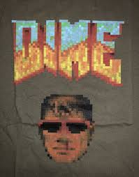 Dime Mtl Doom Guy Tee T-Shirt Size Mens Small Military Green Rare