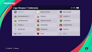 S e g e r a follow @liga12021_ update liga dan timnas indonesia transfer pemain cuplikan video terbaik no paidpromot judi dan obat tak pantas. Pes 2021 Ps4 Option File Liga 1 Shopee Indonesia Pesnewupdate Com Free Download Latest Pro Evolution Soccer Patch Updates