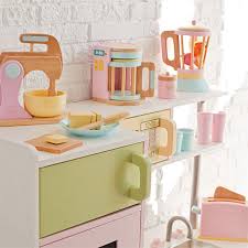 Complete Your Kid S Imaginary Kitchen With Wooden Kidkraft Pastel Kitchen Accessories 4 Pack Play Set Modern Baby Toddler Products A ceramic utensil holder because your pastel spatulas (like the ones above) deserve more than a cramped drawer. complete your kid s imaginary kitchen