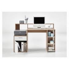 Bureau Marron Bois Blanc Blurn Bureau Pas Cher