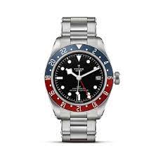 The tudor signature is #borntodare, reflecting both the brand history and what it stands for today.created by the founder of rolex, hans wilsdorf, the tudor watch company was born with a mission to explore new territories, offering a watch that agents could sell at a more modest price than rolex watches, and yet could attain standards of dependability. Tudor Black Bay Gmt M79830rb 0001 Cortina Watch