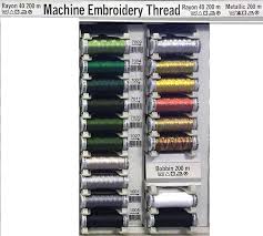 Gütermann Sulky Embroidery Thread Color Chart