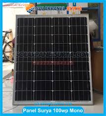 Marketing wika industri energi, angga andrean, mengatakan harga solar panel untuk kapasitas 1.300 watt sampai 2.000 watt. Jual Panel Surya 100 Wp Monocrystalline Solar Panel 100 Wp Mono Solar Panel Surya