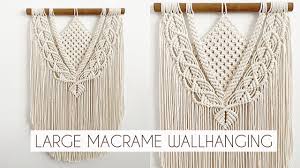 What can you make with 960 feet of rope and a broom handle? 15 Boho Diy Layered Macrame Wall Hanging Tutorials For Beginners Macrame For Beginners