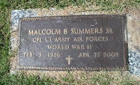 Malcolm B. “Mack” Summers Sr. (1926-2008)