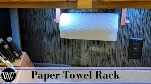 Awasome kitchen hacks on a hacks. Making A Paper Towel Holder Youtube