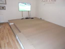 Detaillierte Anleitung Mit Bildern Fur Den Bau Eines Wohnzimmer Podest Mit Dieser Anleitung Bist Du Selbst In Der Lage D Selber Bauen Wohnzimmer Podest Bauen