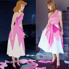 Cinderella S Pink Dress Cinderella Halloween Costume Halloween Outfits 90s Halloween Costumes