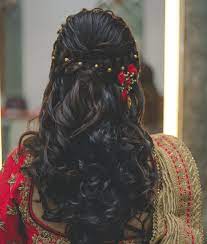 Easy Hairstyle Ideas For Festival Engagement Hairstyles Hair Styles Indian Bridal Hairstyles