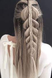 This took so long to do, but still probably one of my favorite looks. Easy Stylish Braided Hairstyles For Long Hair Inspired Creative Braided Hairstyl Cool Braid Hairstyles Braids For Long Hair Winter Hairstyles