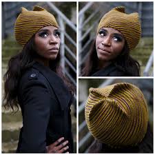 Free striped hat, handknitting pattern from woolly wormhead. Knit A Gorgeous Get Garter Hat Designed By Woolly Wormhead Knithacker