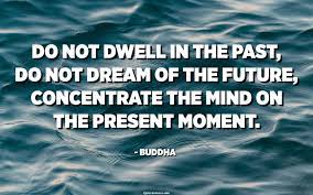 Do Not Dwell In The Past Do Not Dream Of The Future Concentrate The Mind On The Present Moment Buddha Quotespedia Org