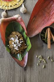 Bengali Mochar Ghonto Recipe Banana Blossom Curry Recipe In 2020 Food Banana Blossom Bengali Food