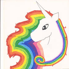 Cartoon cute baby boy playing with children toys plastic rainbow. Rainbow Cartoon Rainbow Unicorn Drawing Novocom Top