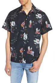 Royal Botanical Print Shirt