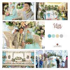 Are you searching for background pernikahan png images or vector? Dekorasi Pelaminan Biru Silver Info Kece