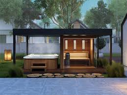 Www Simonwellness Hu Hot Tub Backyard Outdoor Sauna Hot Tub Garden