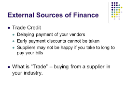 External sources of finance refer to money that comes from outside a business. 3 1 Sources Of Finance Chapter 18 Part Ppt Download