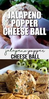 Jalapeno Popper Cheese Ball Recipe Video Cheese Ball Recipes Easy Cheese Ball Cheese Appetizers