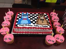 Five Nights At Freddy S Birthday Party Walmart Birthday Cakes Fnaf Cake Fnaf Cakes Birthdays